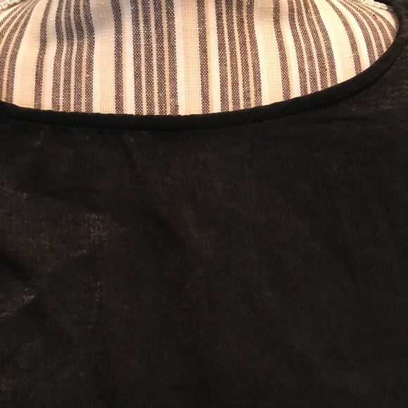 Mossimo Blouse open back with tie size XL - Picture 3 of 7